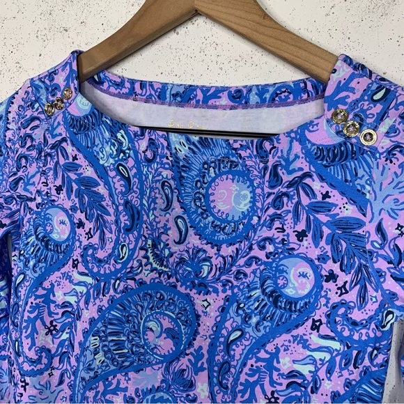 Lilly Pulitzer UPF 50 Sophie Dress Hello Sunshine Floral Print Dress - Picture 3 of 10